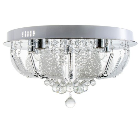 Svetogor chandelier "Grodno" 5x60W E27 LED lighting chrome 50x50cm-14