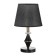 Table lamp "Charo" 1x40W E27 Black 21x21x37cm