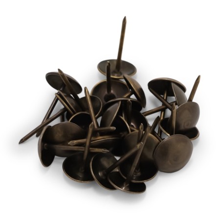 Tundra nails, decorative, 10x18.5 mm, bronze, 50 pcs-5
