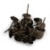 Tundra nails, decorative, 10x18.5 mm, bronze, 50 pcs