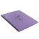 Folder 20 inserts on spirals, A4, 600 μm, Erichkrause "Manga Faces", texture "Sand", purple, mix