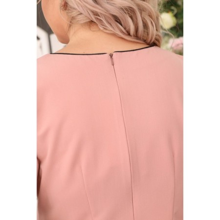 Female dress, size 52, peach color-3