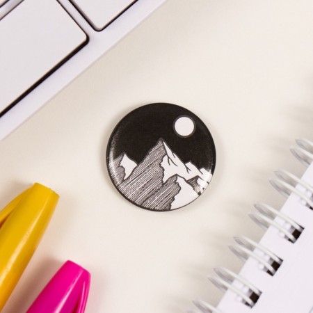 Icons sunset set 8 pcs d = 25 mm "black" 16.5x17 cm-3