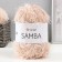 Yarn "Samba" 100% polyester 150m/100g (04 beige)