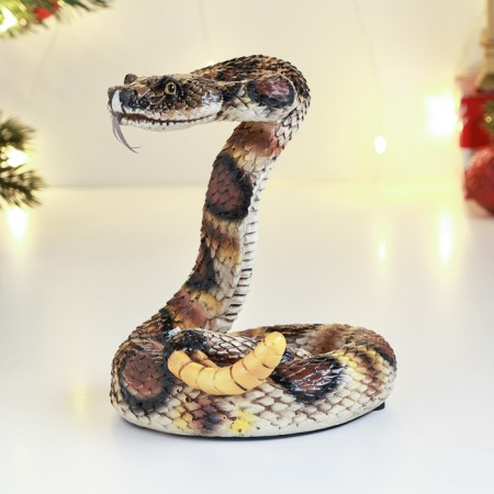 New Year. Symbol 2025. Figure "Prosty Snake" 13x10x14cm, color-2