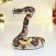 New Year. Symbol 2025. Figure "Prosty Snake" 13x10x14cm, color