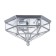 Ceiling Lamp Maytoni H356-CL-03-CH, 3CHE27, 60W, 30.4x35.2x19.2 cm, color chromium color
