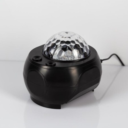 Light device "Universe" 11 cm, laser, speaker, remote control, glow of multi, 5 V-3