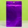 SIP-LOK package with a window, with euroslot, purple, 12 x 18 cm cm