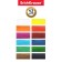 Watercolor 12 colors, Erichkrause, in soft plastic, without brush, economical packaging, a package with euro suspension