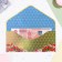 Money envelope "On Birthday!" town, soft-tach, embossing, 19 x 9 cm