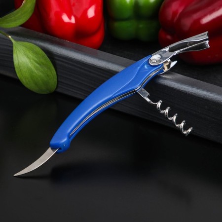Soropor of the folding share "Shark", stainless steel, color mix-1