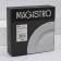 A set of plates of porcelain dining Magistro Basic Bistro, 6 objects: D = 22 cm, white color