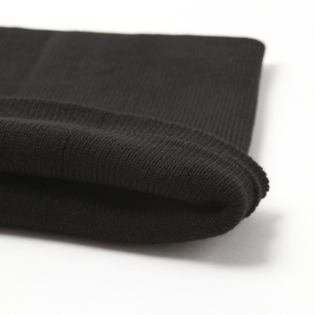 Snood for children, black color, size 50x22 cm-2