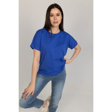 Jumper female ise, size 44 cm, blue color