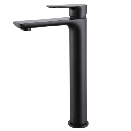 ABBER Weiss Insel AF8011B shell mixer, single -leaf, pour 155 mm, black