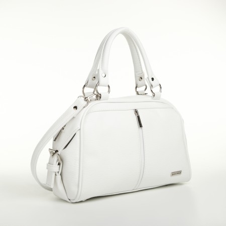 Women's bag with lightning, white color-2
