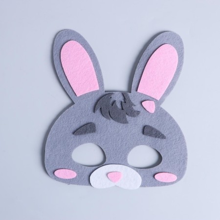 Carnival mask "Bunny", felt-1