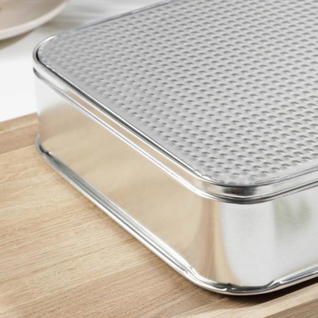 A set of baking forms “Square, Heart, Circle”, 3 objects, removable bottom-1