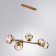 Delacrua 37x100x37 cm chandelier, 6x40W E14