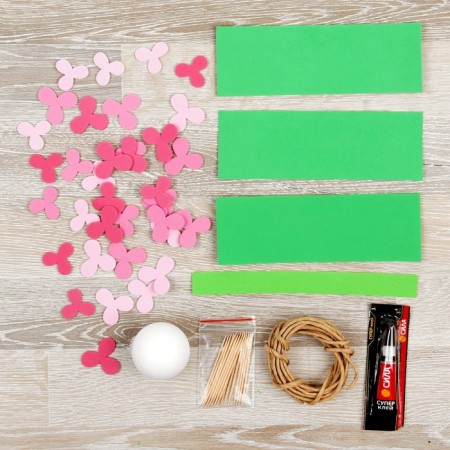 Set for creativity "Tulips in a basket"-1