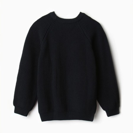 Jumper for a boy, dark blue color, height 134-140 cm-2
