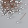 Stream for flowers "Ball silver" d = 0.8 cm 6x0.8x0.8 cm
