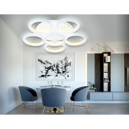 LED ceiling LED with Ambrella Light, Original, Fa9531, 6xLED, 120 W, 9000LUM, 3000, 6400K, white color.-2