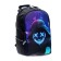 School backpack, 37 x 26 x 13 cm, ergonomic back, calligrata with "mask"