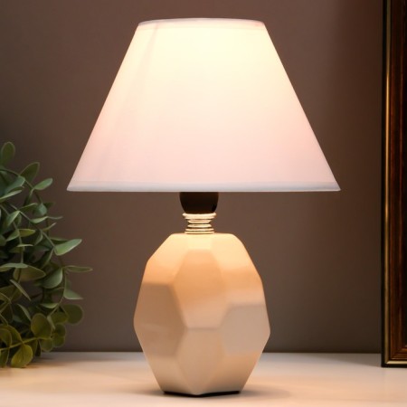 Hell lamp "Jacqueline" E14 40W white 18x18x24 cm Risalux-1