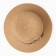 Women's hat with a chain minku beige color, rn 58