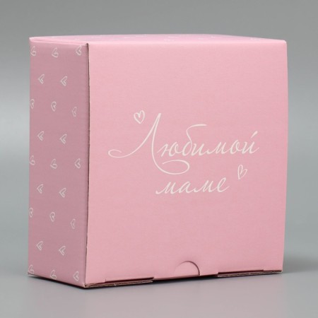 Box Gift team, packaging, “beloved mother”, 15 x 15 x 7 cm-2