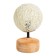 Venus table lamp E14 40W Orange 12x12x26cm Risalux