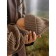 Cat Knitted Demi-season, Pure Love Tot, size 40-42, brown color