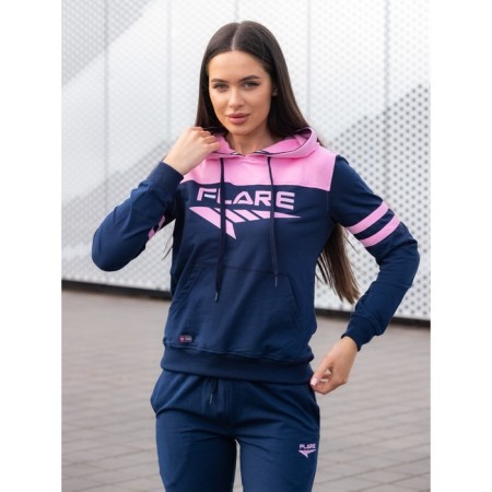 Female -ISEE sports suit, size 44, blue color, pink-1