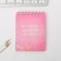 The set "You are beautiful": Notepad and pen Plastic