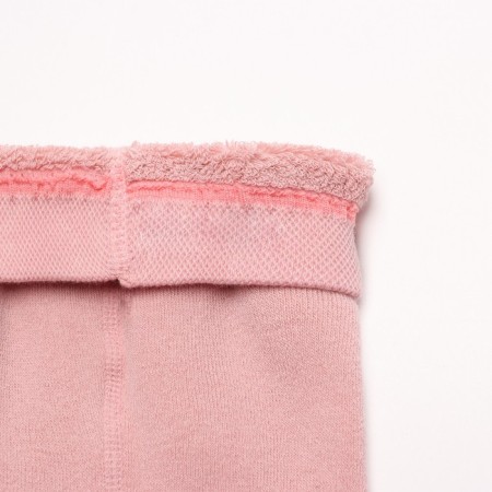 Pantyhose baby terry, dusty rose, height 104-110 cm-2