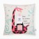 Czech on the pillow Ethel “Playful mood” 40x40 cm, velor