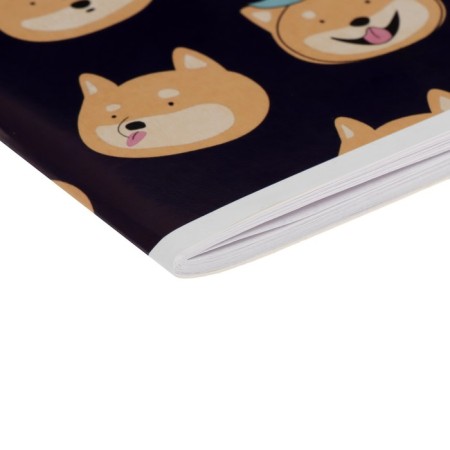 Album for drawing A4, 40 sheets on the paper clip "Fun Corgi", covered cardboard, block 100 g/m²-2