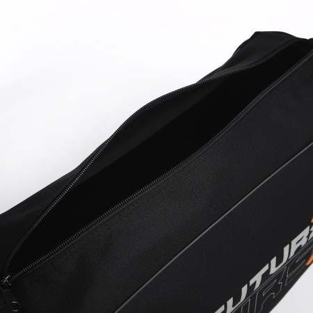 Sports Bag "Inscriptions", 40*24*21, lightning department, black-9