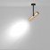 Technical C020CL-01GB, 1xGU10, 50W, 20x7x28 cm lamp, black color with gold