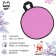 Ice Economy Snow Cat, D = 30 cm, thickness 1 cm, color mix