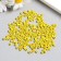 Beads "Zlatka" 08/0, 3 mm, 10 g 0122 Yellow