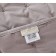 Kit: bedspread, pillowcase, size 160x220 cm, 50x70 cm, silver color