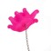 Bath plug with a toy "Osminog", d = 40 mm, PVC, metal, lilac