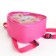 Baby backpack on lightning, pink color