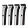 Hair Trammer KitFort KT-3131, 4 nozzles, battery, silver-member