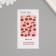 Sticker Paper Gratitude "Cherry" set 50 pcs 10x5 cm