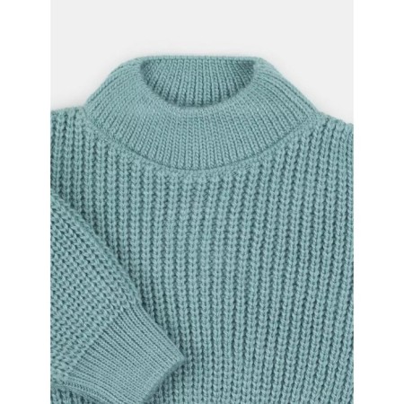 Sweater Children's Knitted Rant KnitWear, height 86 cm, mint color-1
