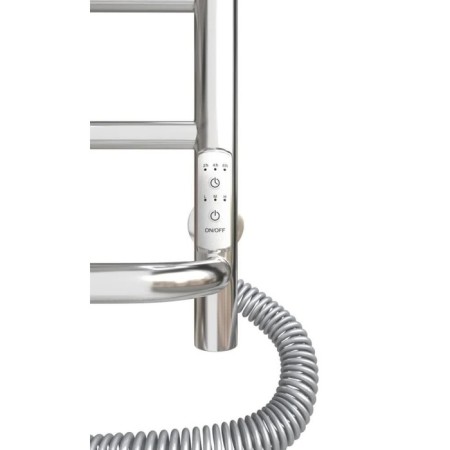 Electric towel "Sanprise" Euromix P8, 500x800 mm, regiment, left/rights., Chrome-11